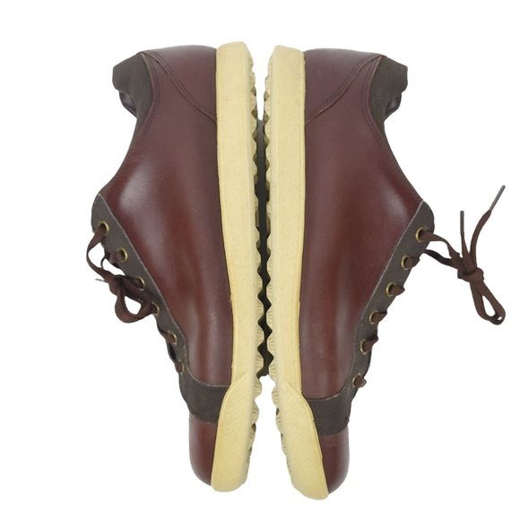 FootJoy FJ Contour Casual Spikeless Golf Shoes Mens Size 10 Brown Leather 54226 - Picture 4 of 10